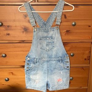 2 for $8 Girls overall shorties